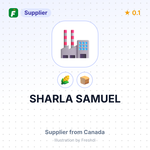 SHARLA SAMUEL – summary card, no photo uploaded yet