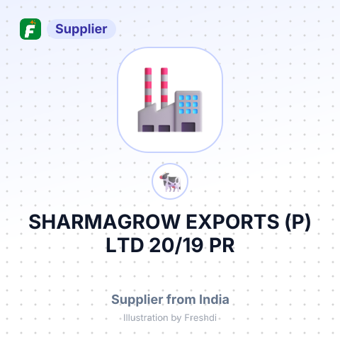 SHARMAGROW EXPORTS (P) LTD 20/19,PR – summary card, no photo uploaded yet