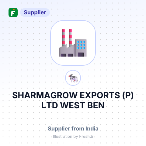 SHARMAGROW EXPORTS (P) LTD WEST BEN – summary card, no photo uploaded yet