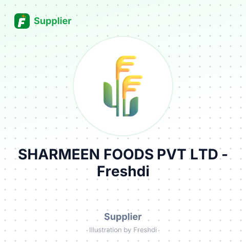 SHARMEEN FOODS PVT LTD – summary card, no photo uploaded yet