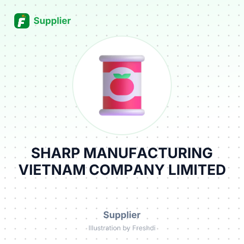 SHARP MANUFACTURING VIETNAM COMPANY LIMITED – summary card, no photo uploaded yet