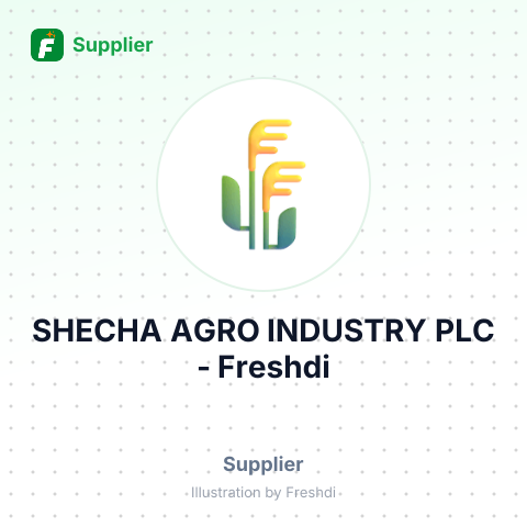 SHECHA AGRO INDUSTRY PLC – summary card, no photo uploaded yet