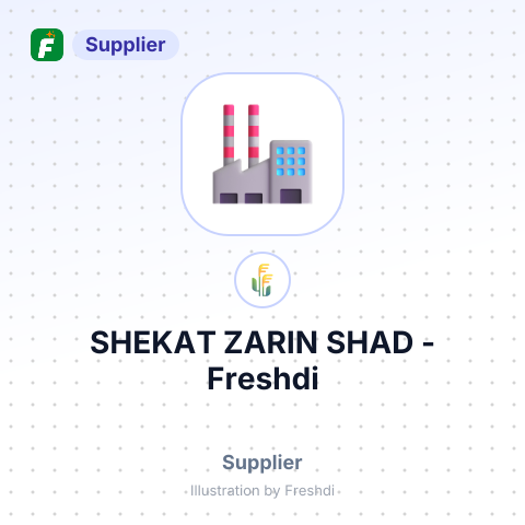 SHEKAT ZARIN SHAD – summary card, no photo uploaded yet
