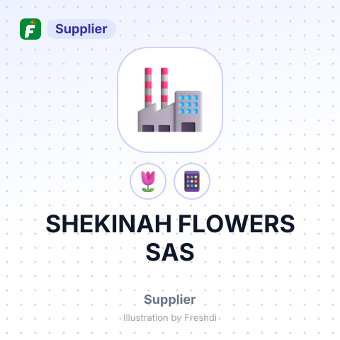 SHEKINAH FLOWERS SAS – summary card, no photo uploaded yet