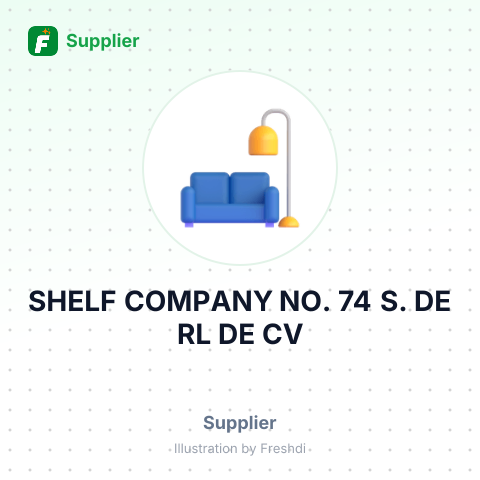 SHELF COMPANY NO. 74 S. DE RL DE CV – summary card, no photo uploaded yet