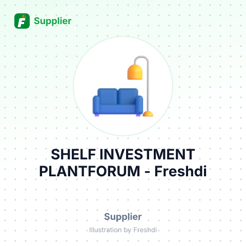 SHELF INVESTMENT PLANTFORUM – summary card, no photo uploaded yet