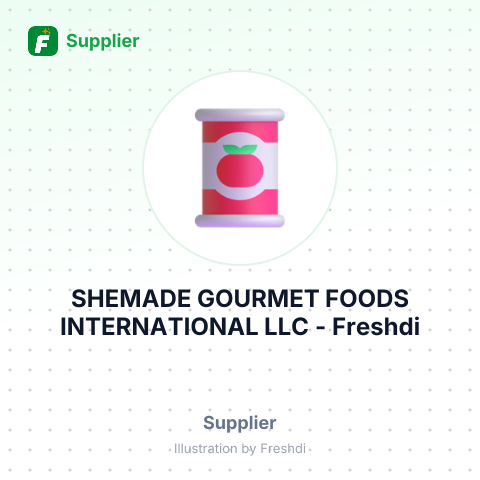 SHEMADE GOURMET FOODS INTERNATIONAL LLC – summary card, no photo uploaded yet