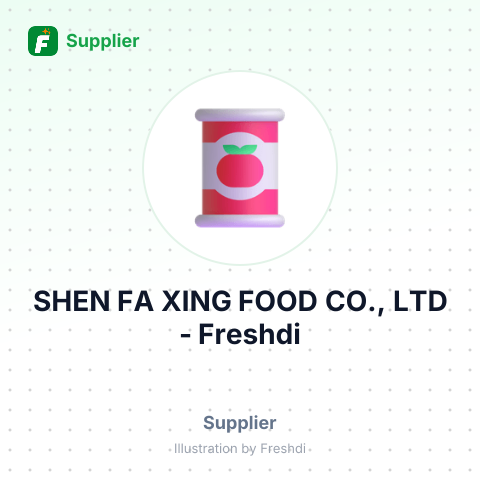 SHEN FA XING FOOD CO., LTD – summary card, no photo uploaded yet