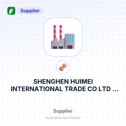 SHENGHEN HUIMEI INTERNATIONAL TRADE CO LTD – summary card, no photo uploaded yet