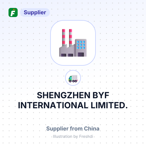SHENGZHEN BYF INTERNATIONAL LIMITED. – summary card, no photo uploaded yet