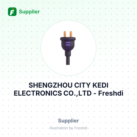 SHENGZHOU CITY KEDI ELECTRONICS CO.,LTD – summary card, no photo uploaded yet