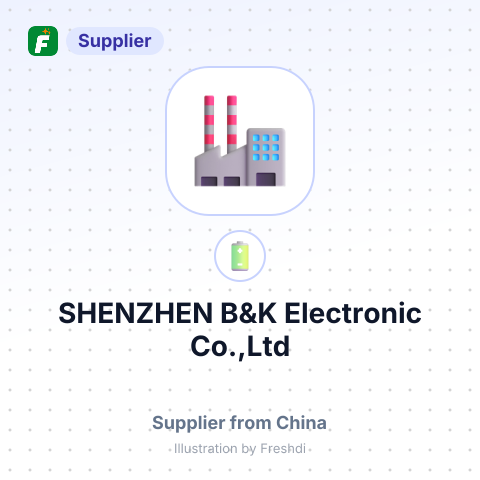 SHENZHEN B&K Electronic Co.,Ltd – summary card, no photo uploaded yet
