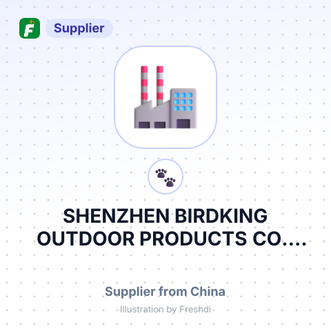 SHENZHEN BIRDKING OUTDOOR PRODUCTS CO., LTD – summary card, no photo uploaded yet