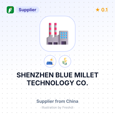 SHENZHEN BLUE MILLET TECHNOLOGY CO. – summary card, no photo uploaded yet