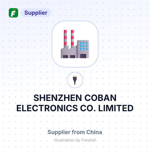 SHENZHEN COBAN ELECTRONICS CO., LIMITED – summary card, no photo uploaded yet