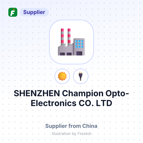 SHENZHEN Champion Opto-Electronics CO., LTD – summary card, no photo uploaded yet
