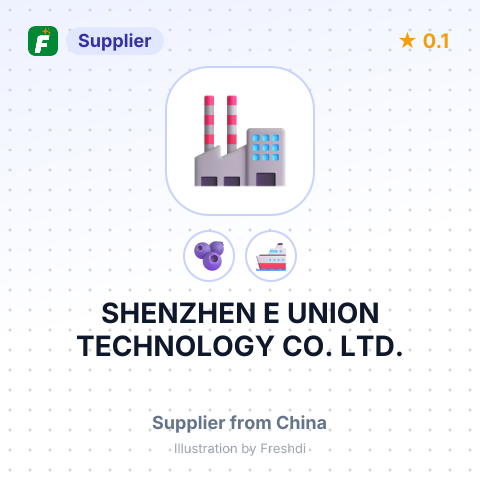 SHENZHEN E UNION TECHNOLOGY CO. LTD. – summary card, no photo uploaded yet