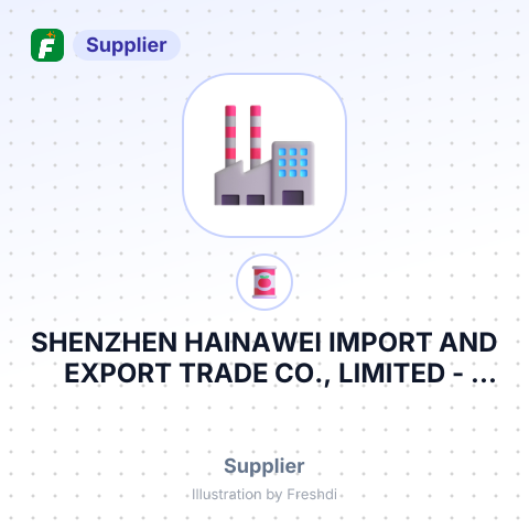 SHENZHEN HAINAWEI IMPORT AND EXPORT TRADE CO., LIMITED – summary card, no photo uploaded yet