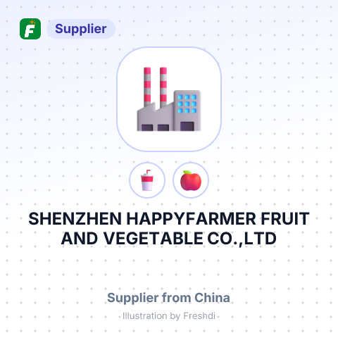 SHENZHEN HAPPYFARMER FRUIT AND VEGETABLE CO.,LTD – summary card, no photo uploaded yet