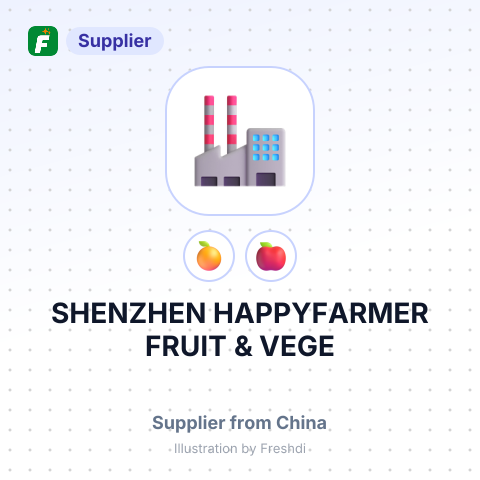 SHENZHEN HAPPYFARMER FRUIT & VEGE – summary card, no photo uploaded yet