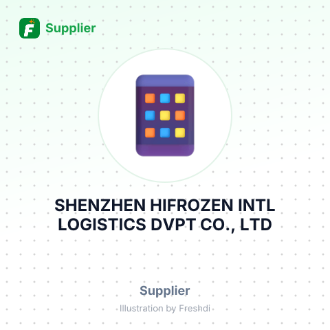SHENZHEN HIFROZEN INTL LOGISTICS DVPT CO., LTD – summary card, no photo uploaded yet