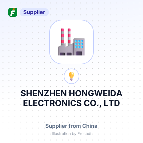 SHENZHEN HONGWEIDA ELECTRONICS CO., LTD – summary card, no photo uploaded yet