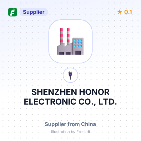 SHENZHEN HONOR ELECTRONIC CO., LTD. – summary card, no photo uploaded yet