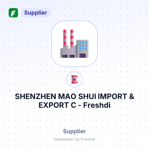 SHENZHEN MAO SHUI IMPORT & EXPORT C – summary card, no photo uploaded yet
