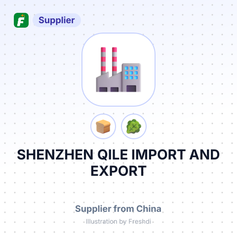 SHENZHEN QILE IMPORT AND EXPORT – summary card, no photo uploaded yet