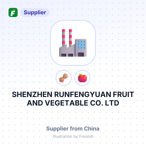 SHENZHEN RUNFENGYUAN FRUIT AND VEGETABLE CO.,LTD – summary card, no photo uploaded yet