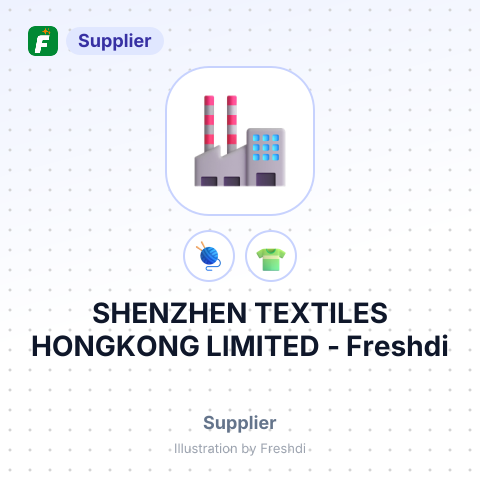 SHENZHEN TEXTILES HONGKONG LIMITED – summary card, no photo uploaded yet