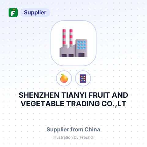 SHENZHEN TIANYI FRUIT AND VEGETABLE TRADING CO.,LT – summary card, no photo uploaded yet