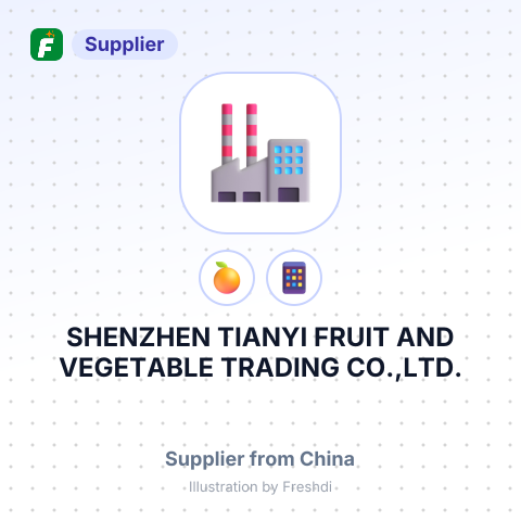 SHENZHEN TIANYI FRUIT AND VEGETABLE TRADING CO.,LTD. – summary card, no photo uploaded yet