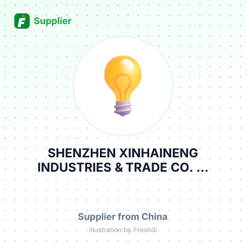 SHENZHEN XINHAINENG INDUSTRIES & TRADE CO.,... – summary card, no photo uploaded yet