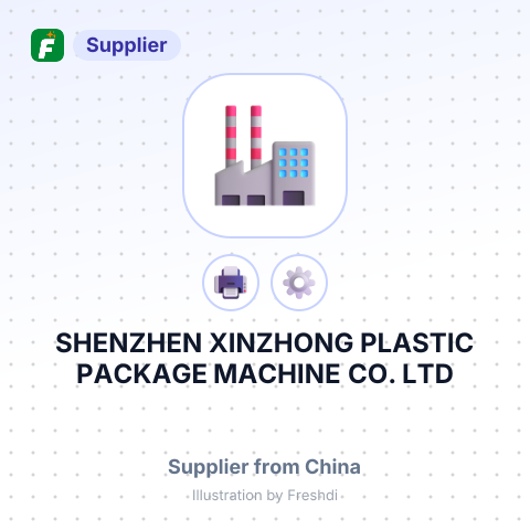 SHENZHEN XINZHONG PLASTIC PACKAGE MACHINE CO., LTD – summary card, no photo uploaded yet