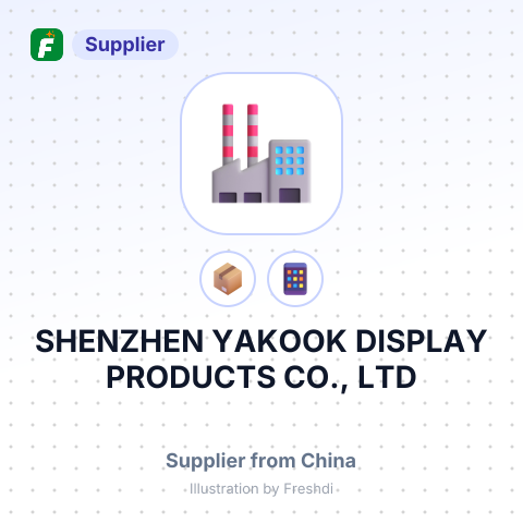 SHENZHEN YAKOOK DISPLAY PRODUCTS CO., LTD – summary card, no photo uploaded yet