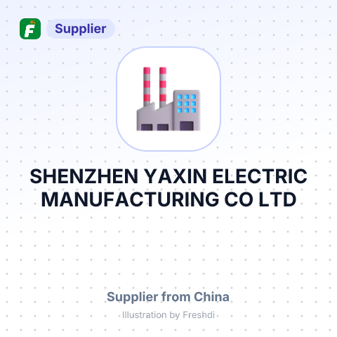 SHENZHEN YAXIN ELECTRIC MANUFACTURING CO LTD – summary card, no photo uploaded yet