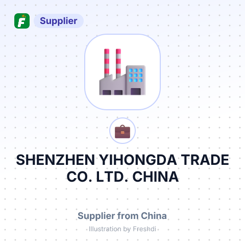 SHENZHEN YIHONGDA TRADE CO. LTD. CHINA – summary card, no photo uploaded yet