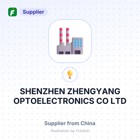 SHENZHEN ZHENGYANG OPTOELECTRONICS CO, LTD – summary card, no photo uploaded yet