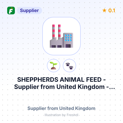 SHEPPHERDS ANIMAL FEED – summary card, no photo uploaded yet