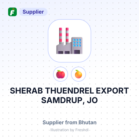 SHERAB THUENDREL EXPORT SAMDRUP, JO – summary card, no photo uploaded yet