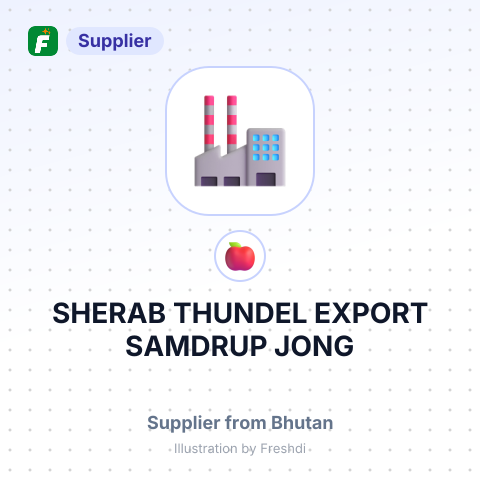 SHERAB THUNDEL EXPORT SAMDRUP JONG – summary card, no photo uploaded yet
