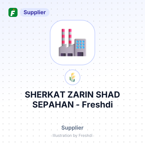 SHERKAT ZARIN SHAD SEPAHAN – summary card, no photo uploaded yet