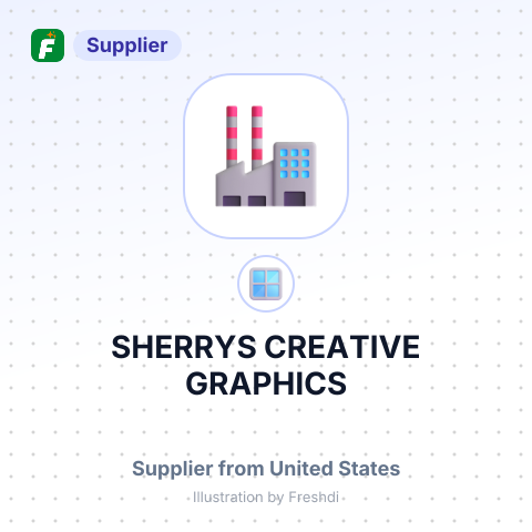 SHERRYS CREATIVE GRAPHICS – summary card, no photo uploaded yet