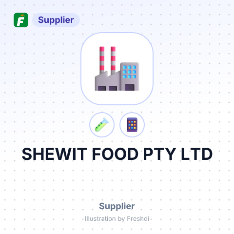 SHEWIT FOOD PTY LTD – summary card, no photo uploaded yet
