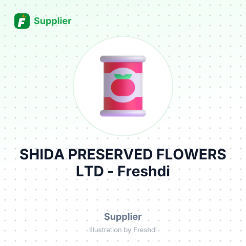 SHIDA PRESERVED FLOWERS LTD – summary card, no photo uploaded yet