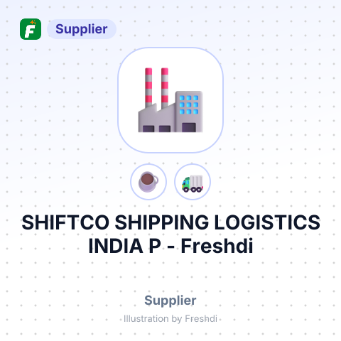 SHIFTCO SHIPPING LOGISTICS INDIA P – summary card, no photo uploaded yet