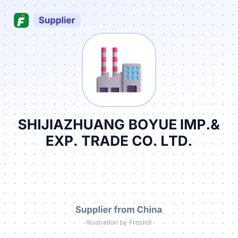 SHIJIAZHUANG BOYUE IMP.& EXP. TRADE CO., LTD. – summary card, no photo uploaded yet
