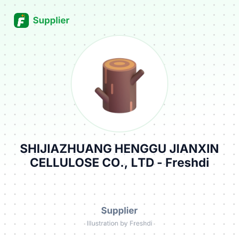 SHIJIAZHUANG HENGGU JIANXIN CELLULOSE CO., LTD – summary card, no photo uploaded yet