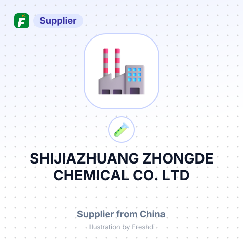 SHIJIAZHUANG ZHONGDE CHEMICAL CO., LTD – summary card, no photo uploaded yet